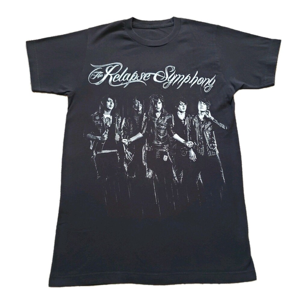 2013 The Relapse Symphony Times Running Out Sz XS Unisex Black Hot Topic T-Shirt